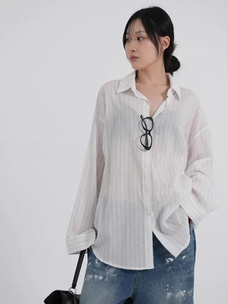 Neo Stripe Boxy Fit Shirt