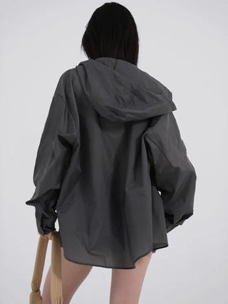 Levan Oversized Rain Hoodie