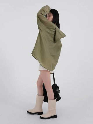 Levan Oversized Rain Hoodie