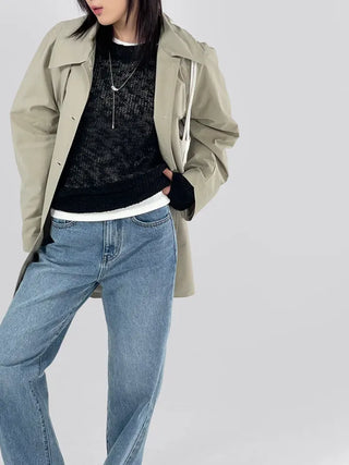 Caron Straight Denim Pants
