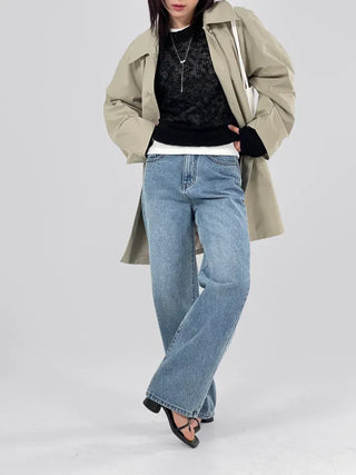 Caron Straight Denim Pants