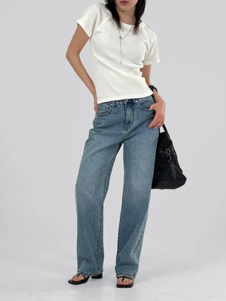 Caron Straight Denim Pants