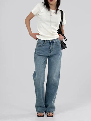 Caron Straight Denim Pants