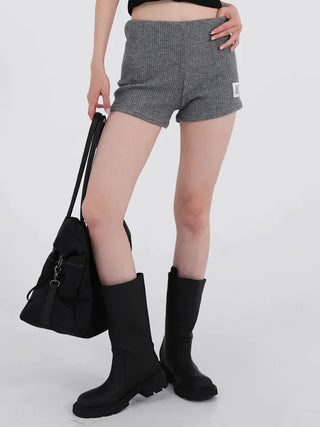 Lenticular Simple Mid-length Rain Boots