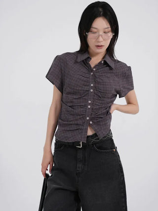 Loose Y2K 3/4 Denim Bermuda Shorts