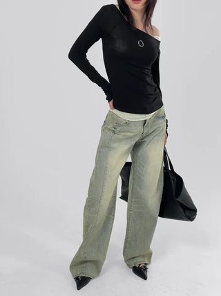 MIG Desert Wide Denim Pants