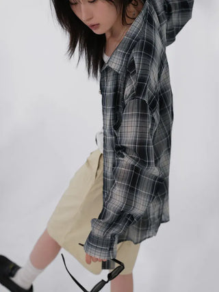 Hani Summer Oversized Check Shirt
