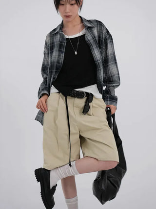 Hani Summer Oversized Check Shirt