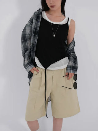 Hani Summer Oversized Check Shirt