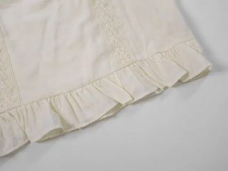 Tibe Frill Lace Sleeveless