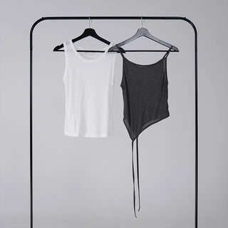 Nevia Asymmetrical String Double Sleeveless Set