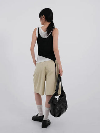 Nevia Asymmetrical String Double Sleeveless Set