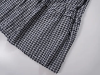 Sirenna Check Frill Tiered Skirt