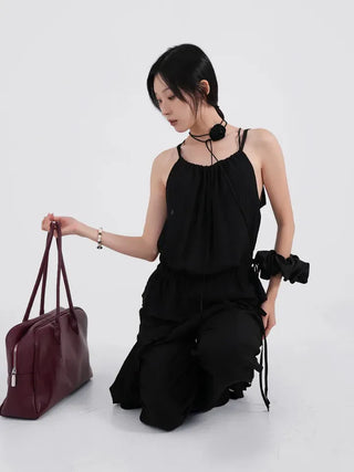 Xantia Large Size Simple Square Shoulder Bag