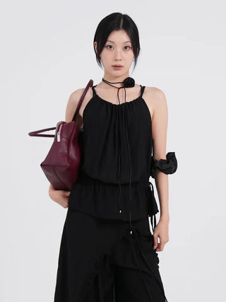 Xantia Large Size Simple Square Shoulder Bag