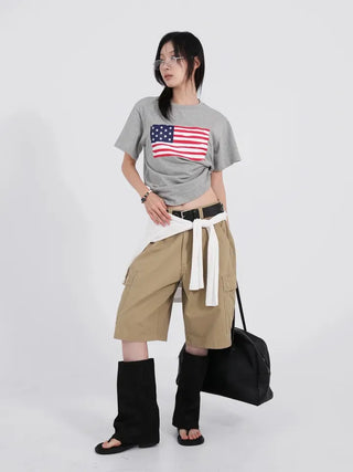 Xantia Large Size Simple Square Shoulder Bag