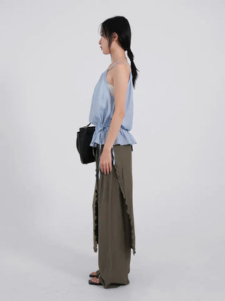 Florian Frill Wrap Layered Loose Pants