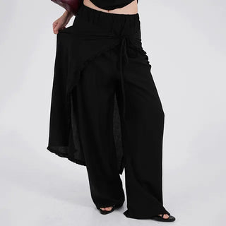 Florian Frill Wrap Layered Loose Pants