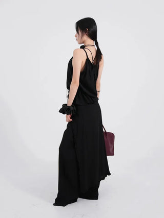 Florian Frill Wrap Layered Loose Pants