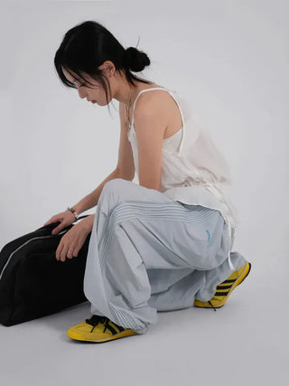 Lucien Romantic Shirred Sleeveless Blouse