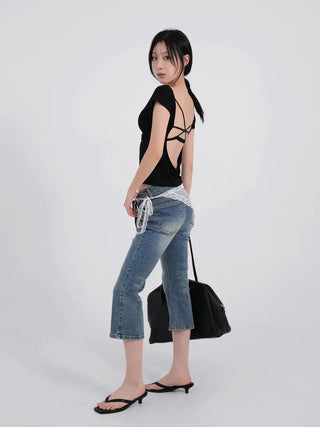 Belluna Backless Slim Tee