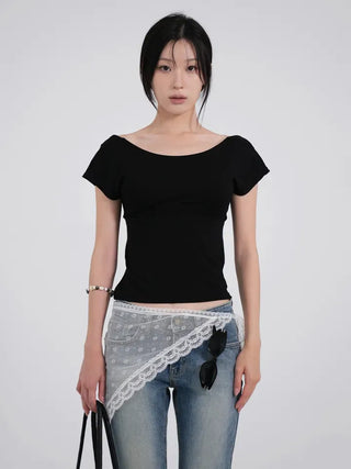 Belluna Backless Slim Tee
