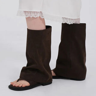 Nineta Summer Flip-flop Warmer Boots