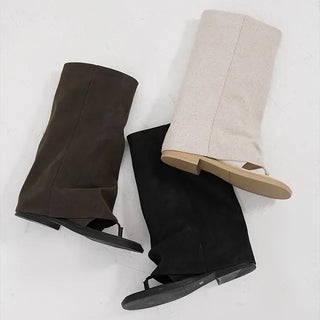 Nineta Summer Flip-flop Warmer Boots