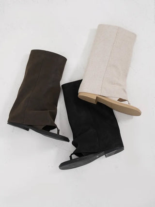 Nineta Summer Flip-flop Warmer Boots