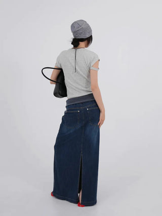 Rubo Sleeve Cut-off Basic Short Sleeve