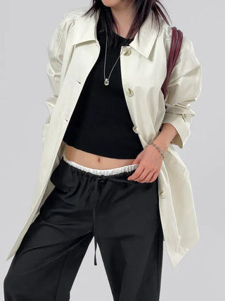 Ain Midi Trench Coat