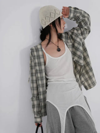 Muring Chewy Layered Sleeveless Top