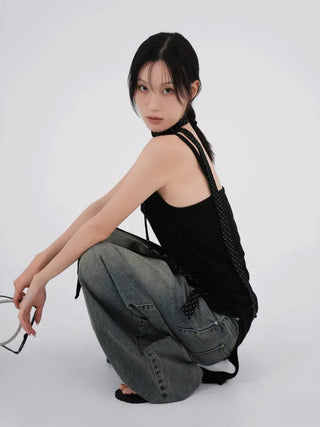 Muring Chewy Layered Sleeveless Top