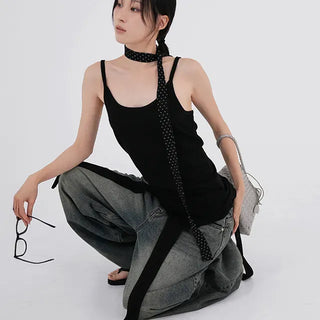 Muring Chewy Layered Sleeveless Top