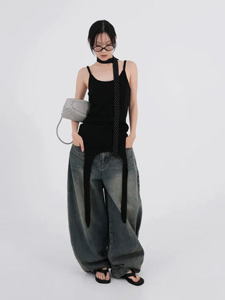 Muring Chewy Layered Sleeveless Top