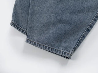 Nepo Mega Balloon Fit Washed Denim Pants