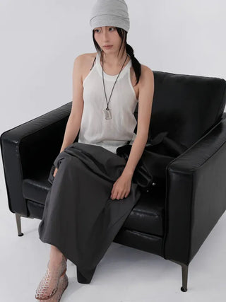 Toel Rustling Summer Balloon Long Skirt