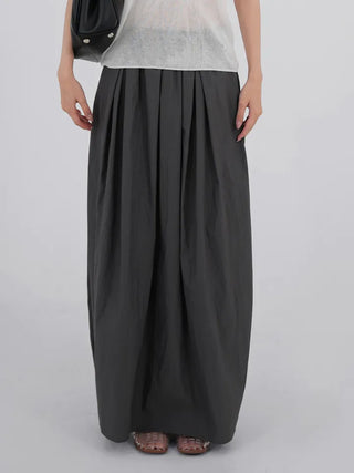 Toel Rustling Summer Balloon Long Skirt