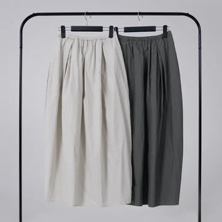 Toel Rustling Summer Balloon Long Skirt