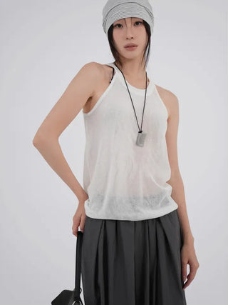Hase Summer Halterneck Sleeveless Knit