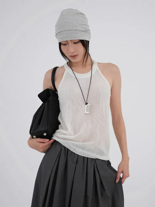 Hase Summer Halterneck Sleeveless Knit