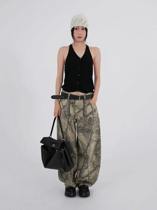 Roche Tree Print Balloon Pants
