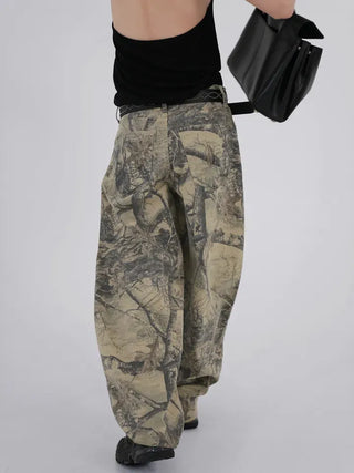 Roche Tree Print Balloon Pants
