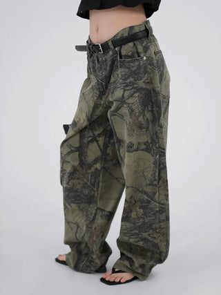 Roche Tree Print Balloon Pants