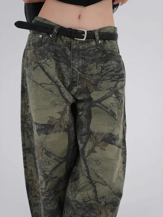 Roche Tree Print Balloon Pants