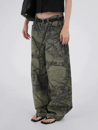 Roche Tree Print Balloon Pants
