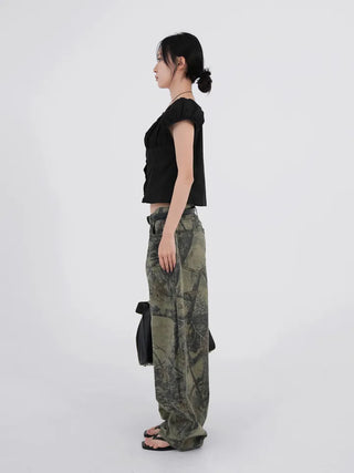 Roche Tree Print Balloon Pants