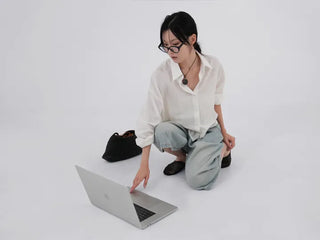 Sebin Basic Linen Crop Shirt