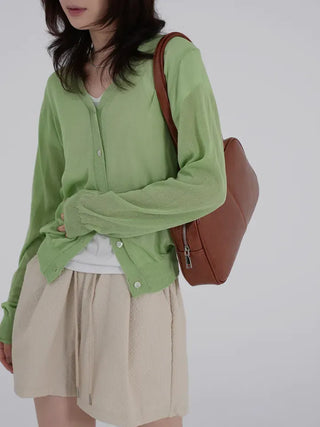 Necessary Summer See-through Cardigan