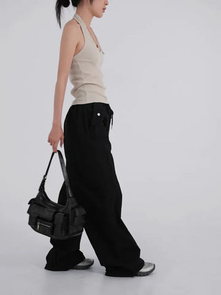 Lauren Button Halterneck Sleeveless